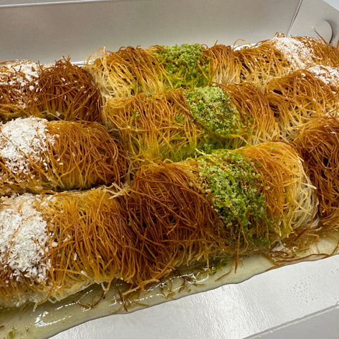 Burma Kadayif mit Pistazien